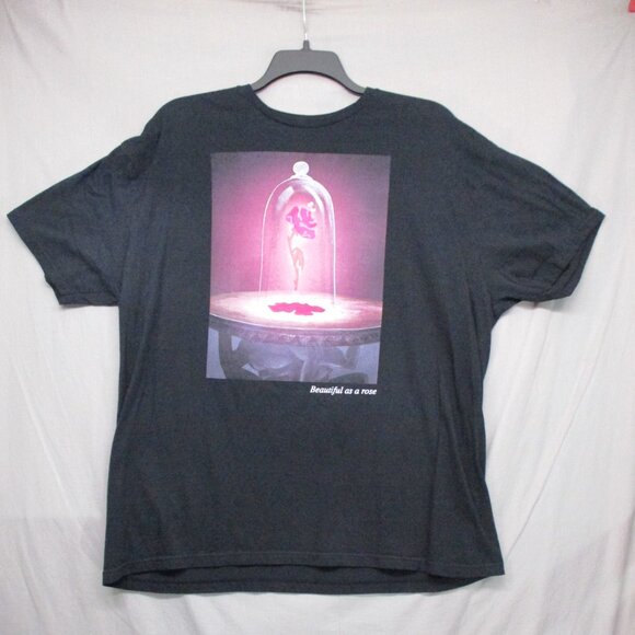 Disney Princess Graphic Print T-Shirt Black Women Size | XL - Picture 2 of 9